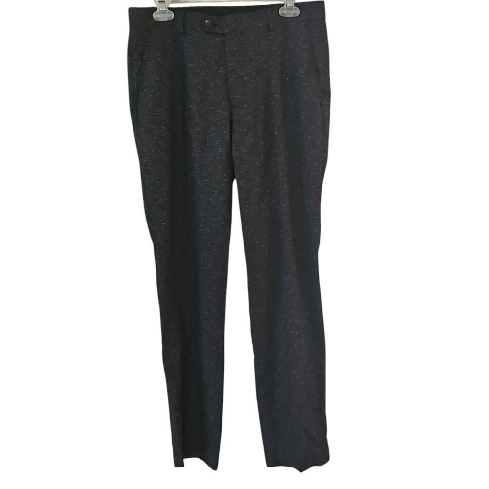 ZNT18 Men's Size 33 Gray Charcoal Dress Pants NEW NO TAGS